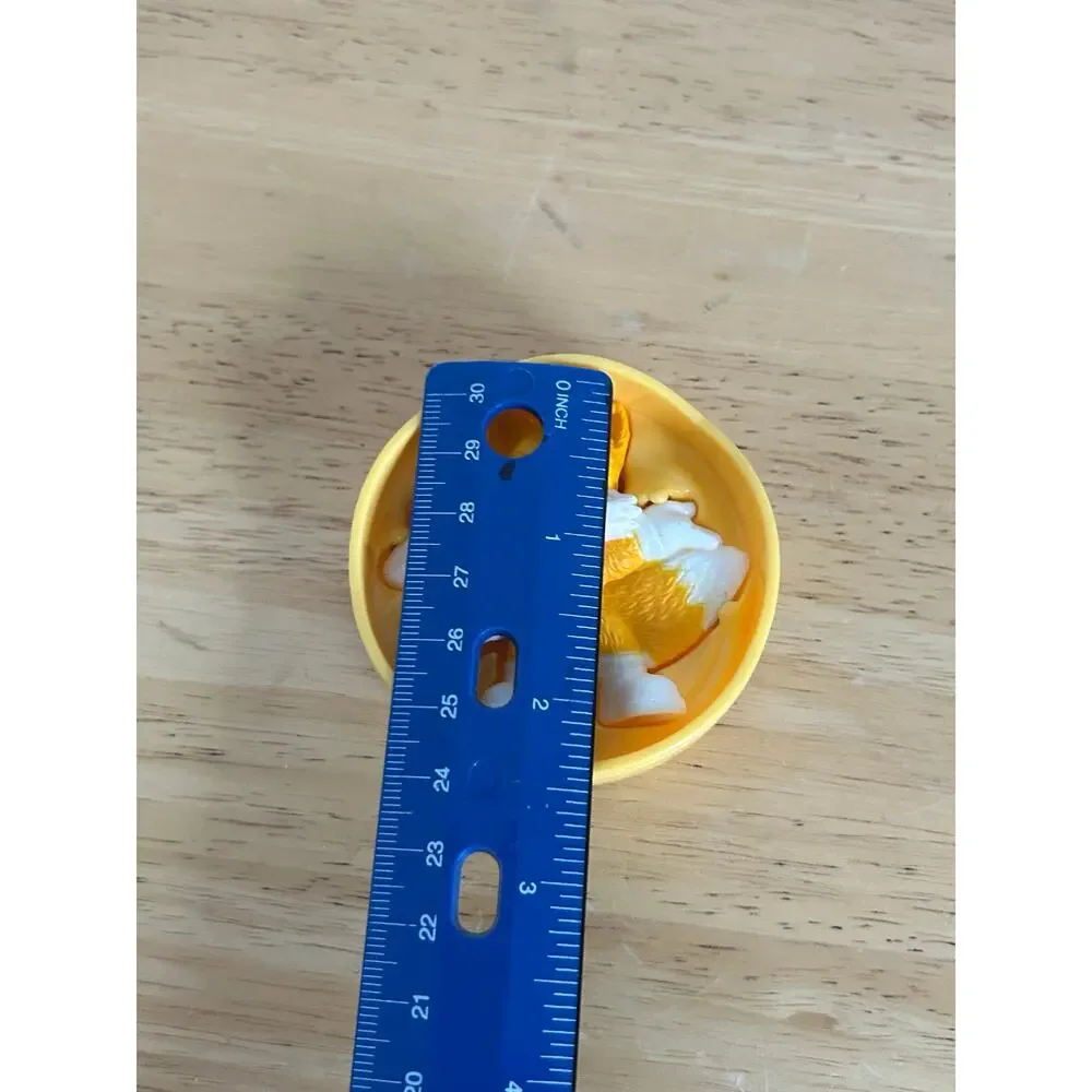 McDonald’s Happy Meal Sonic 3 Tails Yellow Roller Toy Action Figure